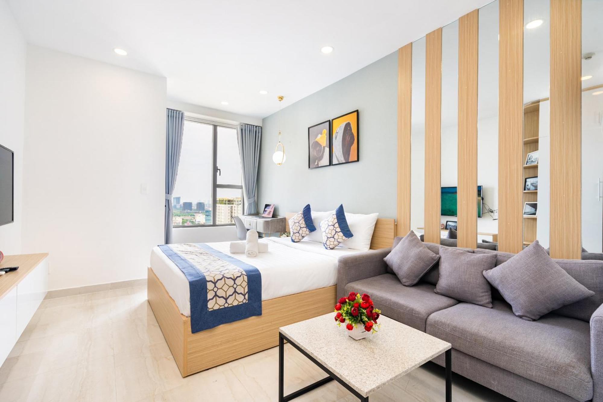 Rivergate Residence - Goby Home - Lux Apartment, Near Ben Thanh Ho Či Minovo Město Exteriér fotografie