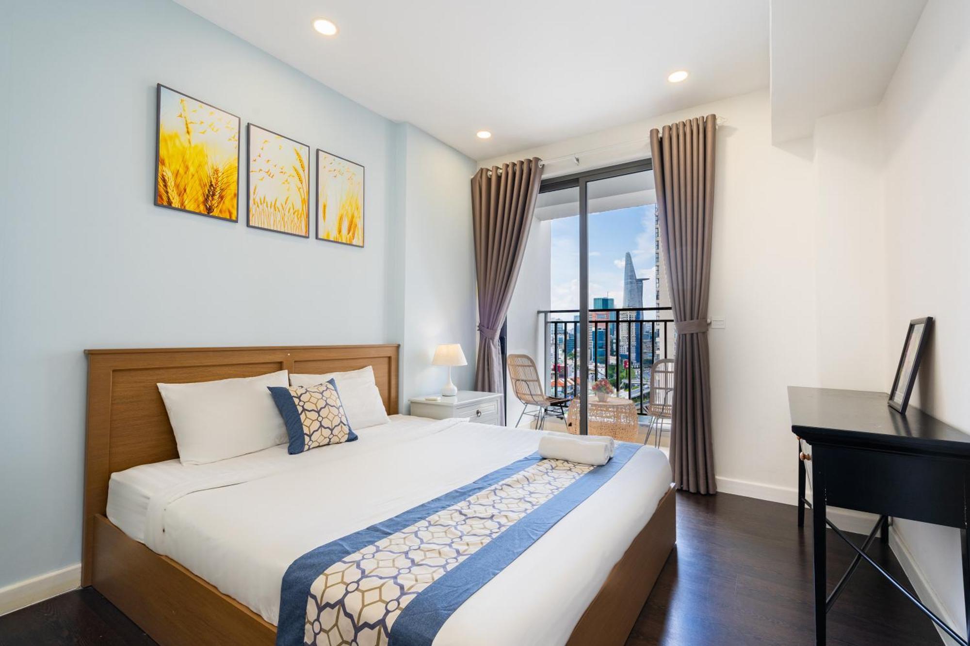 Rivergate Residence - Goby Home - Lux Apartment, Near Ben Thanh Ho Či Minovo Město Exteriér fotografie