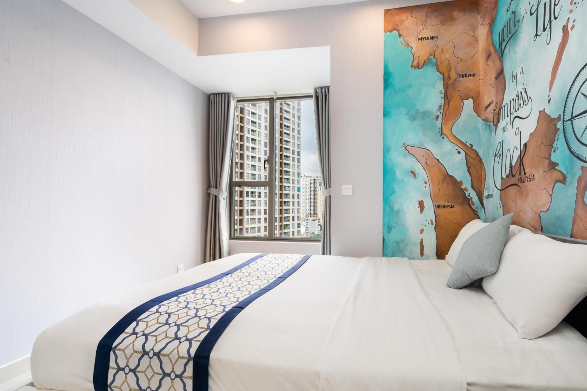 Rivergate Residence - Goby Home - Lux Apartment, Near Ben Thanh Ho Či Minovo Město Exteriér fotografie