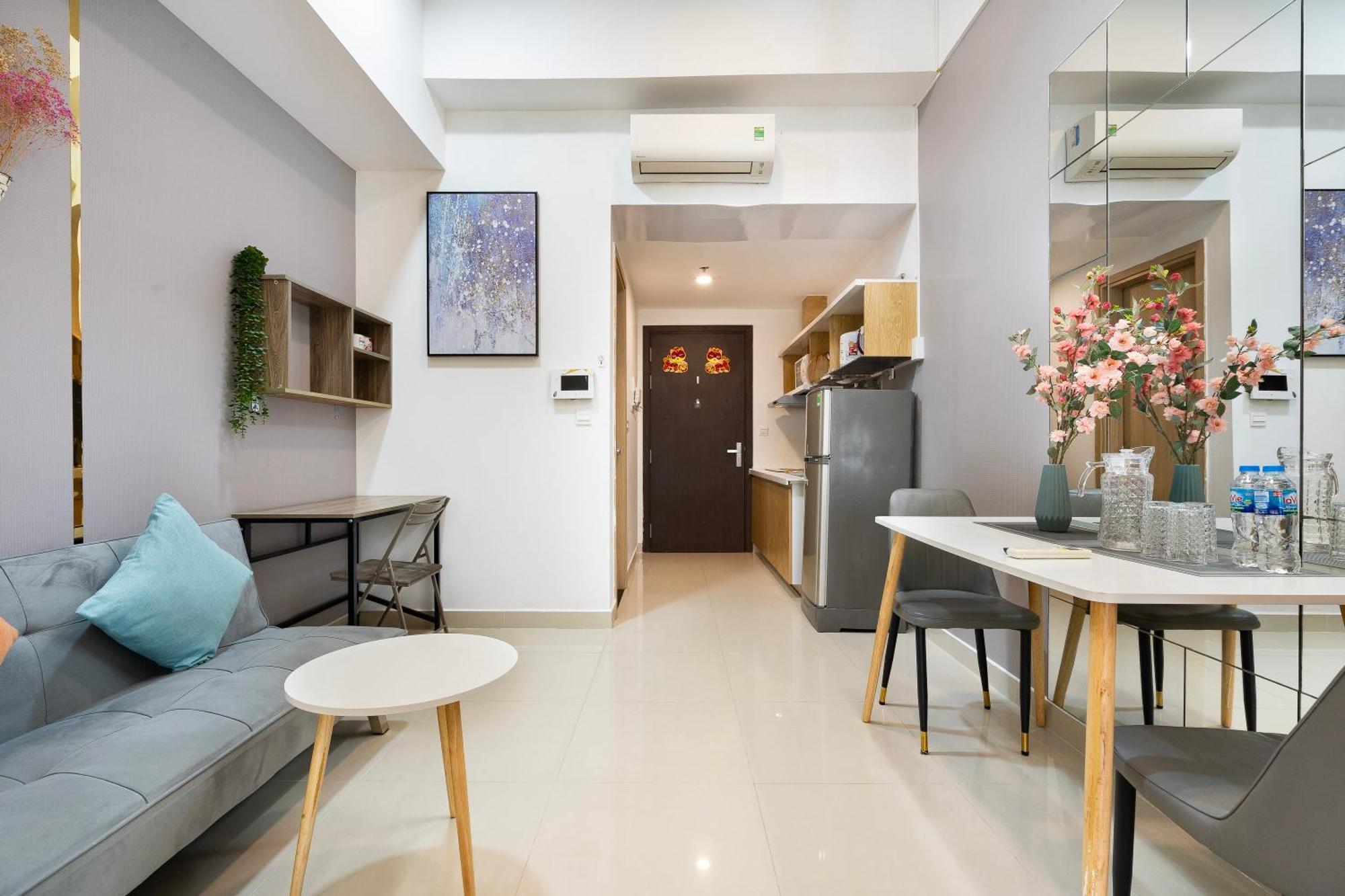 Rivergate Residence - Goby Home - Lux Apartment, Near Ben Thanh Ho Či Minovo Město Pokoj fotografie