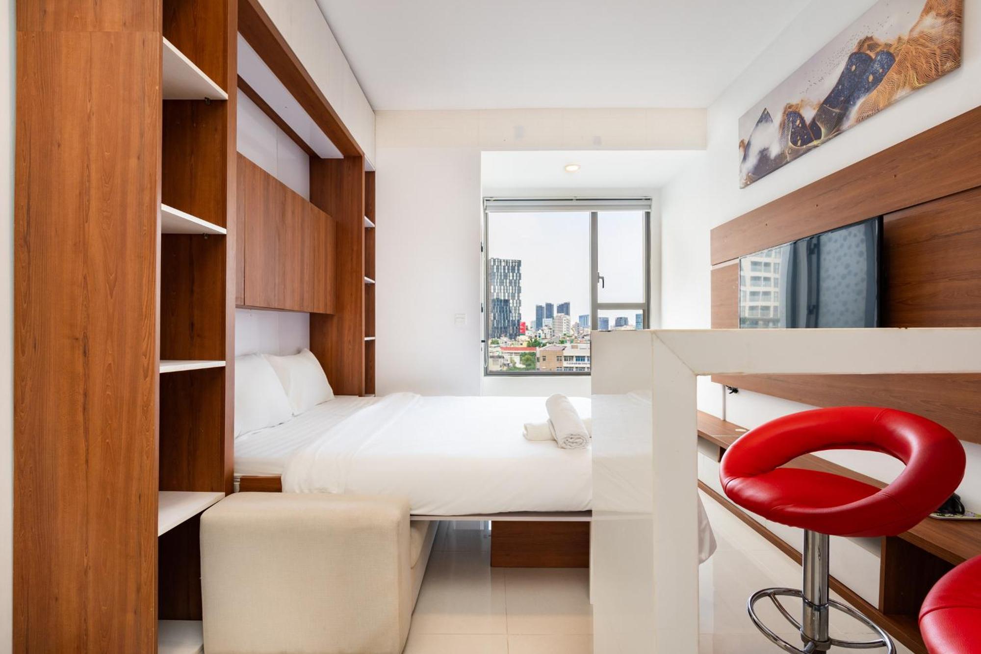 Rivergate Residence - Goby Home - Lux Apartment, Near Ben Thanh Ho Či Minovo Město Pokoj fotografie
