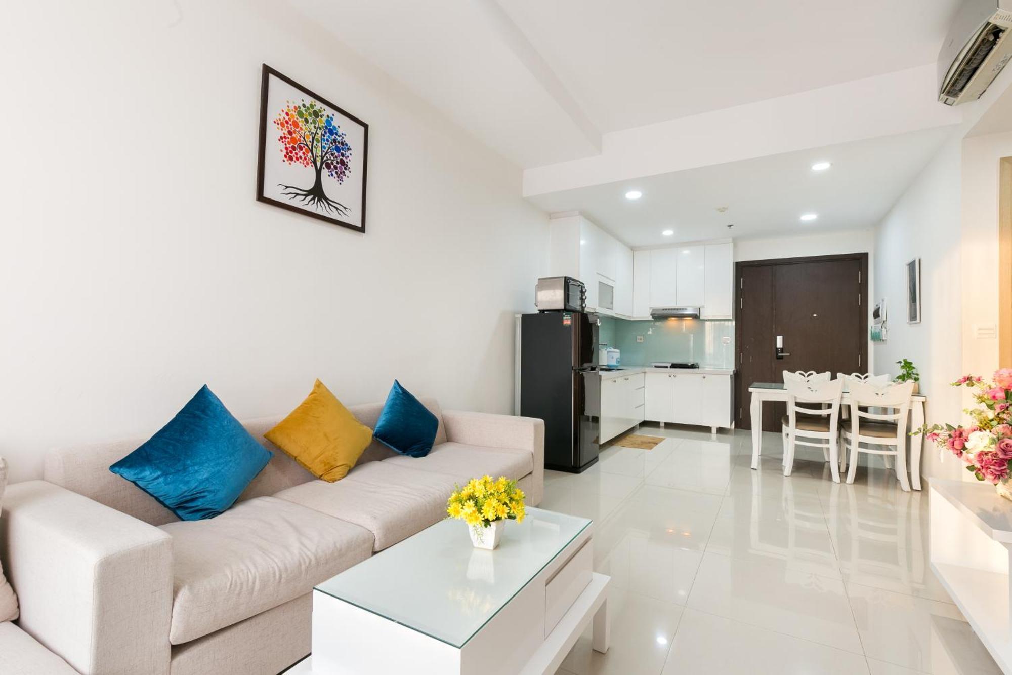 Rivergate Residence - Goby Home - Lux Apartment, Near Ben Thanh Ho Či Minovo Město Pokoj fotografie