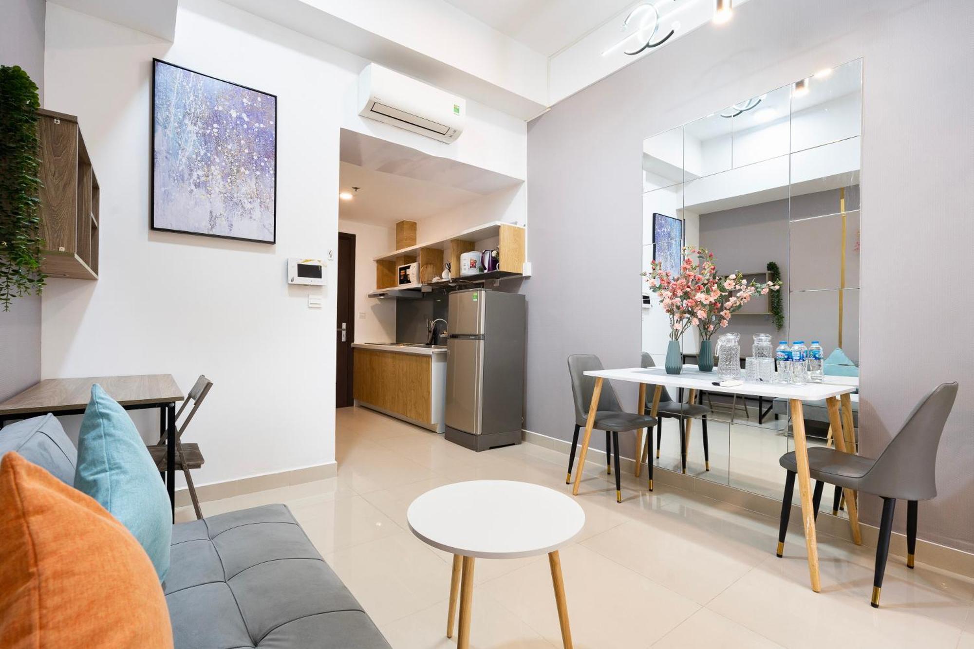 Rivergate Residence - Goby Home - Lux Apartment, Near Ben Thanh Ho Či Minovo Město Pokoj fotografie