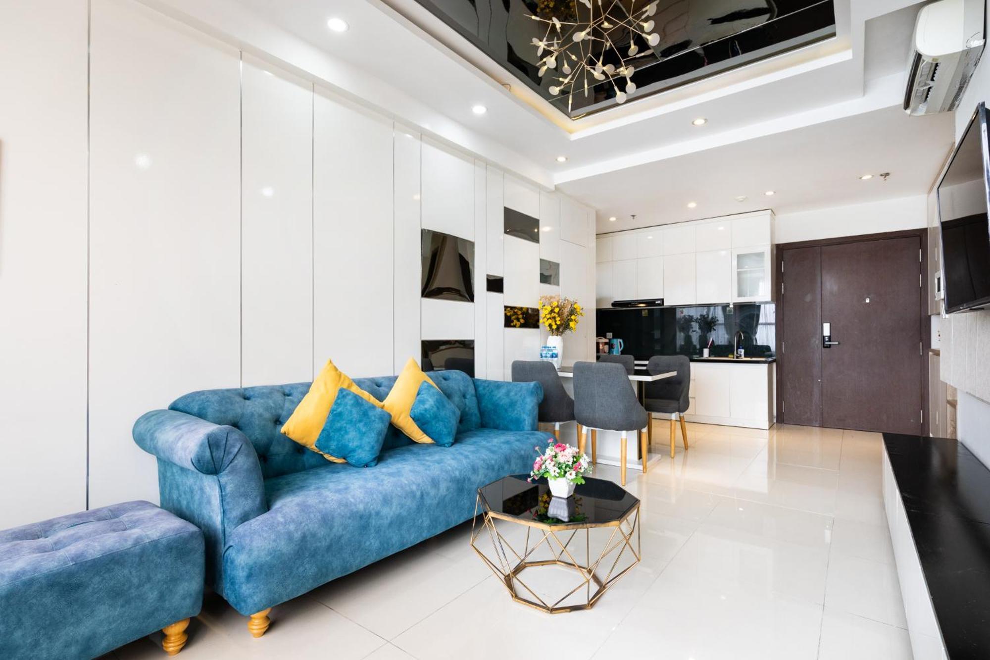 Rivergate Residence - Goby Home - Lux Apartment, Near Ben Thanh Ho Či Minovo Město Pokoj fotografie